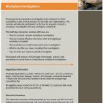 Workplace Investigations